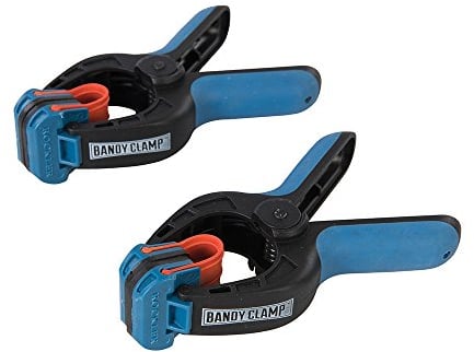 Rockler 662680 Bandy Clamps 2pk Small , Blue