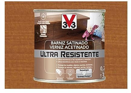 BARNIZ INTERIOR ULTRA RESISTENTE SATINADO 250ML CEREZO
