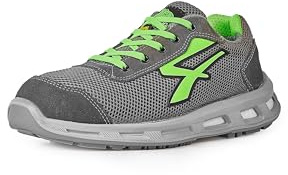 U-Power Red Lion Summer, Scarpe Antinfortunistiche Unisex, antiperforazione, Suola in Rafia, Suola Infinergy, con Puntale in Alluminio