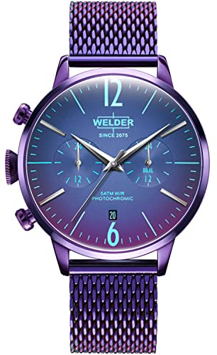 WELDER Analog 8431242955629, dunkelviolett, Armband
