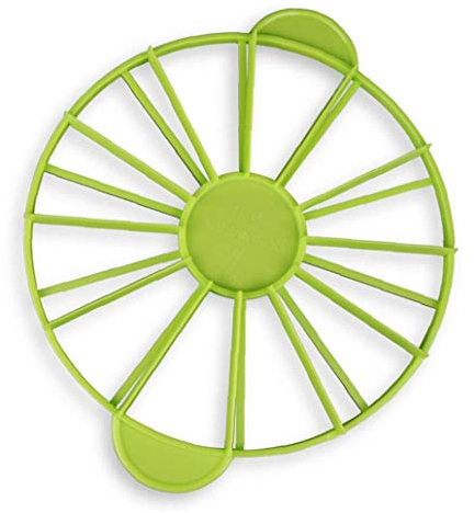 LAVALINK Cake Slicer, Adjustable 10-12 Slice, Lightweight Plastic Cake Portion Marker and Cutter