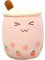 NatureMan Boba Plush Toys - Pearl Milk Tea, Bubble Plush Pillow, Cute Bubble Tea Cup-Shaped Pillow With Straw, Home Soft Pillow, Children’s Gift (Medium, Pink)
