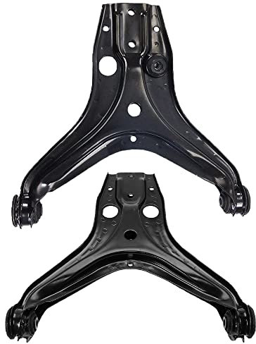 BESTPRICE 2x Querlenker Vorderachse unten links & rechts Kompatibel mit A udi 80 B2 Stufenheck (811, 813, 814, 819, 853), 80 B3 Stufenheck (893, 894, 8A2), 90 B2 (813, 814, 853), 90 B3 (893, 894, 8A2)