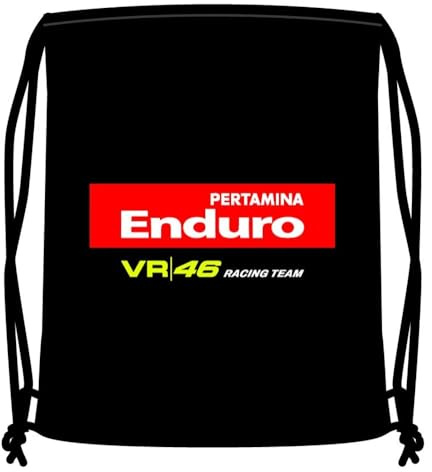 VR46 Team Pertamina Rucksack,Unisex,Black,One Size