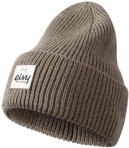 Eivy Damen Easter Rib Wool Beanie-Mütze, Faded Oak, Einheitsgröße