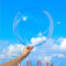 6 Stücke 18 Zoll Bobo Ballons Luftballons Zum Befüllen Große Luftballons Durchsichtig Helium Balloon Bobo Ballon Zum Befüllen Bubble Ballon Für Weihnachten Hochzeitsdeko Geburtstag Party Dekor