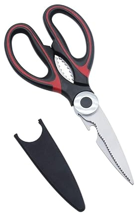 Ritter Premium Küchenschere Spezialschliff - Schere Küche Allzweck - Haushaltsschere hochwertig mit Flaschenöffner - Scheren für den Küchengebrauch