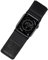 Tefeca Fortitude Serie Ultrawide Armband Kompatibel mit Apple Watch Ultra/Ultra2 Serie 9/8/SE2/7/6/SE/5/4/3/2/1(49/45/44/42mm M/L, Segeltuch Schwarz)
