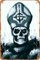 Ghost B.C. Poster Band Poster Klassisches Poster Vintage Metall Blechschilder für Cafés Bars Pubs Shop Wand Dekorative Lustige Retro Schilder für Männer Frauen 20,3 x 30,5 cm