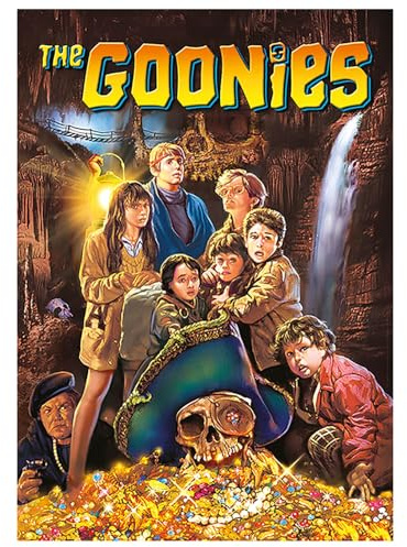 The Goonies Limited Edition A3 Art Print – Officially Licensed Movie Poster, Hand Numbered, Certificate of Authenticity, 300gsm Textured Paper (995 Worldwide)
