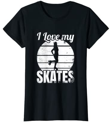Rollschuh Liebhaber Rollschuhlaufen T-Shirt