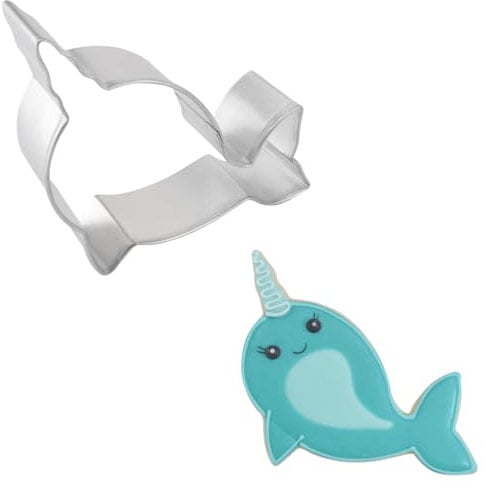 R&M Narwhal Ausstechform, Edelstahl, 11,4 cm