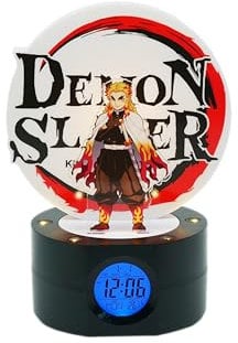 Teknofun – Offizielle Demon Slayer-Lizenz – Teknofun – – Offizielle Demon Slayer-Lizenz – RENGOKU 20 cm – Funktioniert mit 3 x AAA/USB-Kabel – Für Kinder ab 6 Jahren - Sammeln – 811753