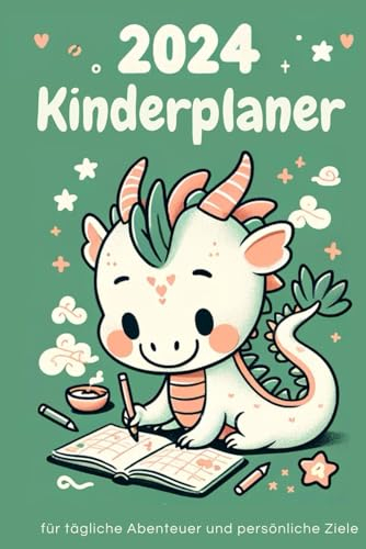 2024 Kinderplaner: für tägliche Abenteuer und persönliche Ziele | farbige Gestaltung | Format 15 x 22 cm | glänzendes Softcove