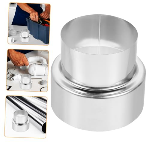 BESTonZON Boiler Vent Extension Stove Chimney Hose Pipe Adapter for Gas Water Heater