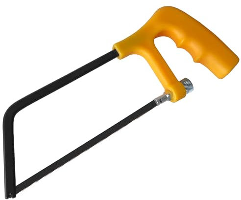 Viganoc 6-inch Mini Hacksaw Frame- 150 mm Cutting Hand Saw with Bi-Metal Blade