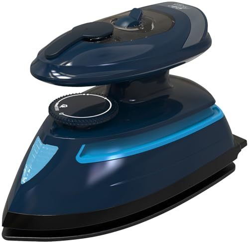 Sichler Haushaltsgeräte Reisedampfbügeleisen: Reise-Dampfbügeleisen, 420 Watt, 110/230 Volt, Wassertank, Messbecher (Dampf-Reisebügeleisen, Hand-Bügeleisen, Bügelstation)