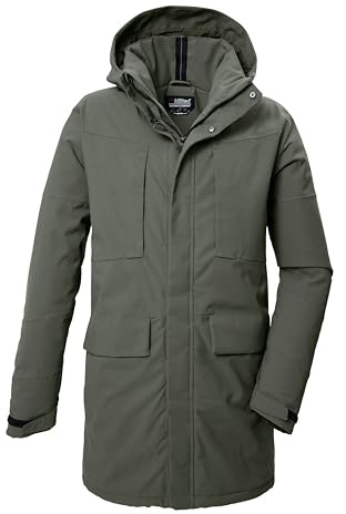 Killtec Herren Kow 80 Mn Prk Funktionsparka/Parka mit abzippbarer Kapuze