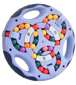 Magic Beans Rotierender Fingerwürfel,Intelligenz Spiele Rotating Cube Spielzeug IQ Game Fidget Toys Rotating Finger Spiel Zauberwürfel Dekompression Puzzle Toys für Kinder Teens Erwachsene