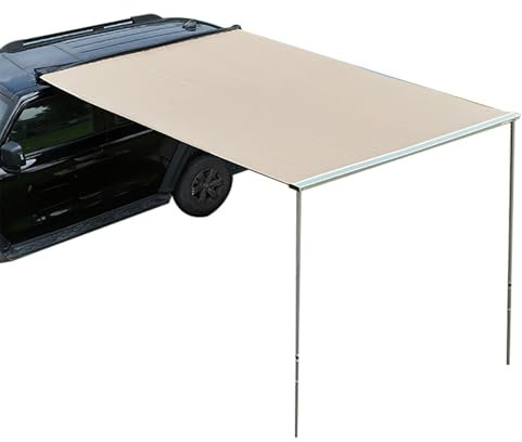 QiaoRong Toldo para Coche, Toldo para Portaequipajes Camping Furgoneta Camper, Refugio Solar, Toldo para Portaequipajes de Coche para Camping, SUV, Camión, Furgoneta y Caravana(200x300cm/79x118in)
