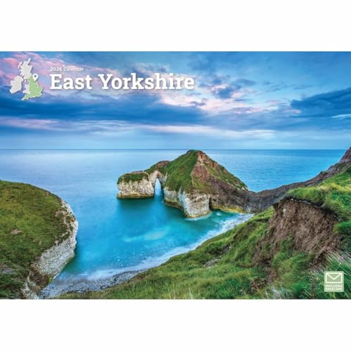 East Yorkshire A4 Calendar 2026, Wall Calendars, Month To View, Gift