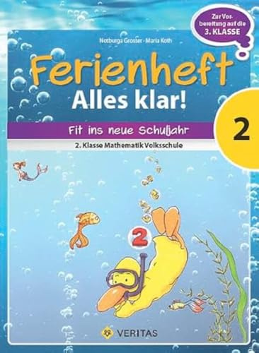 Ferienheft Alles klar! 2. Klasse Volksschule: Zur Vorbereitung auf die 3. Klasse Volksschule. Mathematik (Ferienhefte Volksschule)