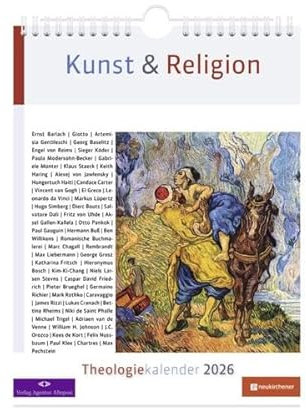 Kunst & Religion - Theologiekalender 2026: Wochenkalender (Theologie-Kalender: Religion und Literatur)