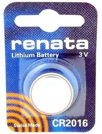 10 x Renata 2016 Swiss Made Lithium-Knopfzelle