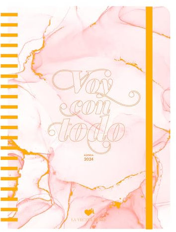 Agenda anual semanal 2024 La Vecina Rubia (TANTANFAN)