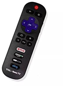 OEM TCL ROKU RC280 TV REMOTE for LED HDTV with Amazon Netflix HBO Sling Key