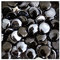 Kieskönig 2,5 kg Glasnuggets Glassteine Muggelsteine Mosaiksteine Tischdeko 25-30 mm Schwarz irisierend
