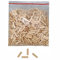 KeyMet 1000 Stück Holzdübel 8 x 36 mm Riffeldübel Weichholz Birke Riffeldübel