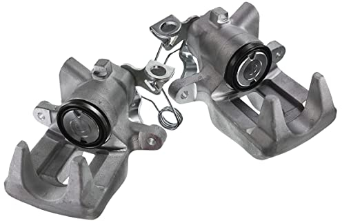 Frankberg 2x Bremssattel Bremszange Hinten Links Rechts Aluminium Kompatibel mit 407 6D 407 SW 6D 6E 407 Coupe 6C C5 III RD C5 III Break RW Replace# 4401G5