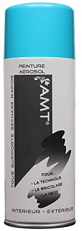 Les Colis Noirs LCN - Bombe de Peinture Bleu Lagon 330ml - Spray Aérosol Décoration - BPA37