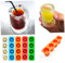 Silicone Ice Shot Glass Tray - 4 Ice Cube Frozen Drink Shot Maker