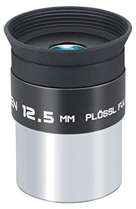 WEOOEN 1,25 Zoll Plossl Teleskop Okular Okular 12,5 mm, voll beschichtete optische Teleskoplinse, langlebige Metallkonstruktion, Gewinde für Standard-1,25-Zoll-Astronomiefilter