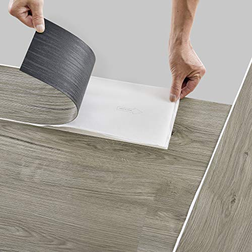 neu.holz Vinylboden Vanola Laminat Selbstklebend rutschfest Antiallergen Bodenbelag PVC-Platten 0,975 m² Natural Oak