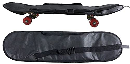 NA Skateboard Tasche Longboard Tragetasche Schwarz Skateboard Tasche One Shoulder Skateboard Tragetasche für Skateboarding (schwarz)