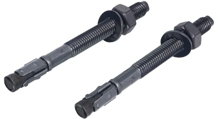 NAJDER 2X Bolzenanker M10 x 92 mm Betonanker Edelstahl A4 Metalldübel Blitzdübel EJOT (M10/10 92 mm)