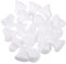 Styropor Glocken Handwerk Schaum Glöckchen: 5cm Styroporformen DIY Basteln Bemalen 50 Stücke Weihnachtsschmuck Modellierung Weihnachten Festival Party Dekoration Schulprojekte Weihnachtsdeko