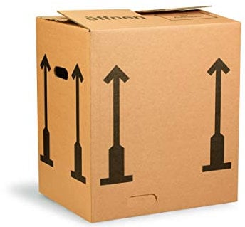 Verpackungsheld Umzugskarton, 2-wellig, Abmessung (LxBxH): 440x340x474mm, Qual. 2.40, 30 Stück