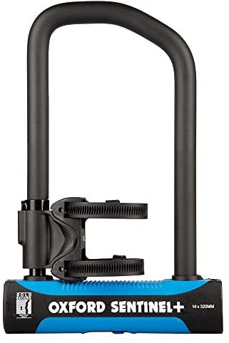 Oxford LK324 Sentinel Pro U-Lock Cycle Security, Gold, 260mm x 177mm