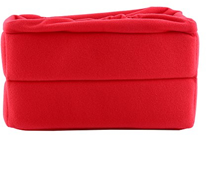 Qiilu Kameratasche, 3 Farben Universal Insert Partition Gepolsterte Kameratasche Stoßfeste Schutzhülle für DSLR-Kamera(rot)