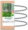UPFOREST Sägekette 40,6 cm (16 Zoll), 3er-Pack S55, 3/8 Zoll LP-Teilung – 0,50 Zoll Gauge – 55 Treibglieder, Low-Kickback, passend für Craftsman, Stihl MS 170, MS 180 und MS 180 C (91YNS55X3)