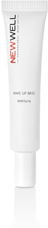 NEWWELL Mattierende Make Up Grundierung Base Primer, Schutz vor Verschmieren, Reduzierung von Glanz, Aknehilfe & Hautölregulation, Porenverkleinerung, Verbessert Haftung von Schminke, 30ml
