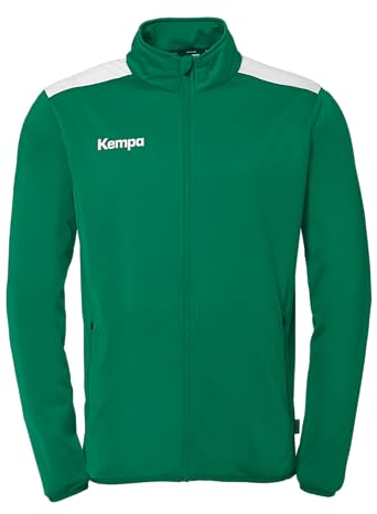 Kempa Herren Emotion 27 Poly Sport-Jacke, Lagune/weiß, XL EU