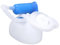 Männliche Urinflasche, 2000 Ml, Große Öffnung, Robuster Kunststoff, Große Pipi-Flasche mit Langem Schlauch, für Zuhause, Reisen, Krankenhaus (WHITE)