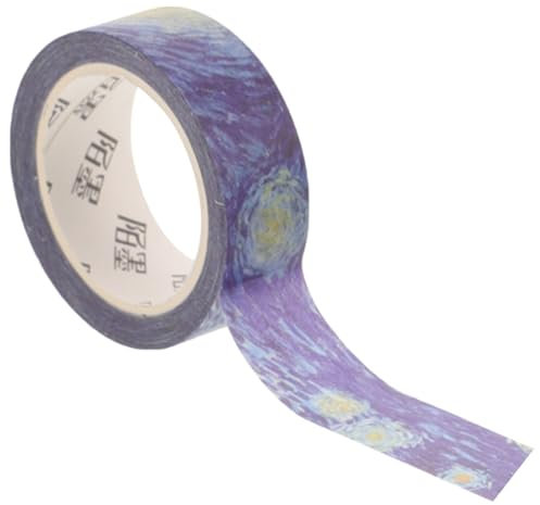 Healvian 1 Rouleau De Ruban De Masquage Pour Scrapbooking Ruban Artisanal Coloré Pour Peintres Rubans Artistiques De Bricolage Rubans D'étiquetage Rouleaux De Peintre Décoratifs
