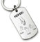 Porte-clés Personnalisé Main de Maman et Enfants en Inox - Cadeau Émotionnel pour Maman - Gravure des Prénoms - Fabriqué en France - Idéal pour la Fête des Mères et les Anniversaires (3 enfants)