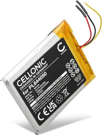 CELLONIC, Akku für Headset kompatibel mit HyperX Cloud Alpha, Cloud Flight, Cloud Flight Wireless (1500mAh, 3.7V) Ersatzakku PL644050